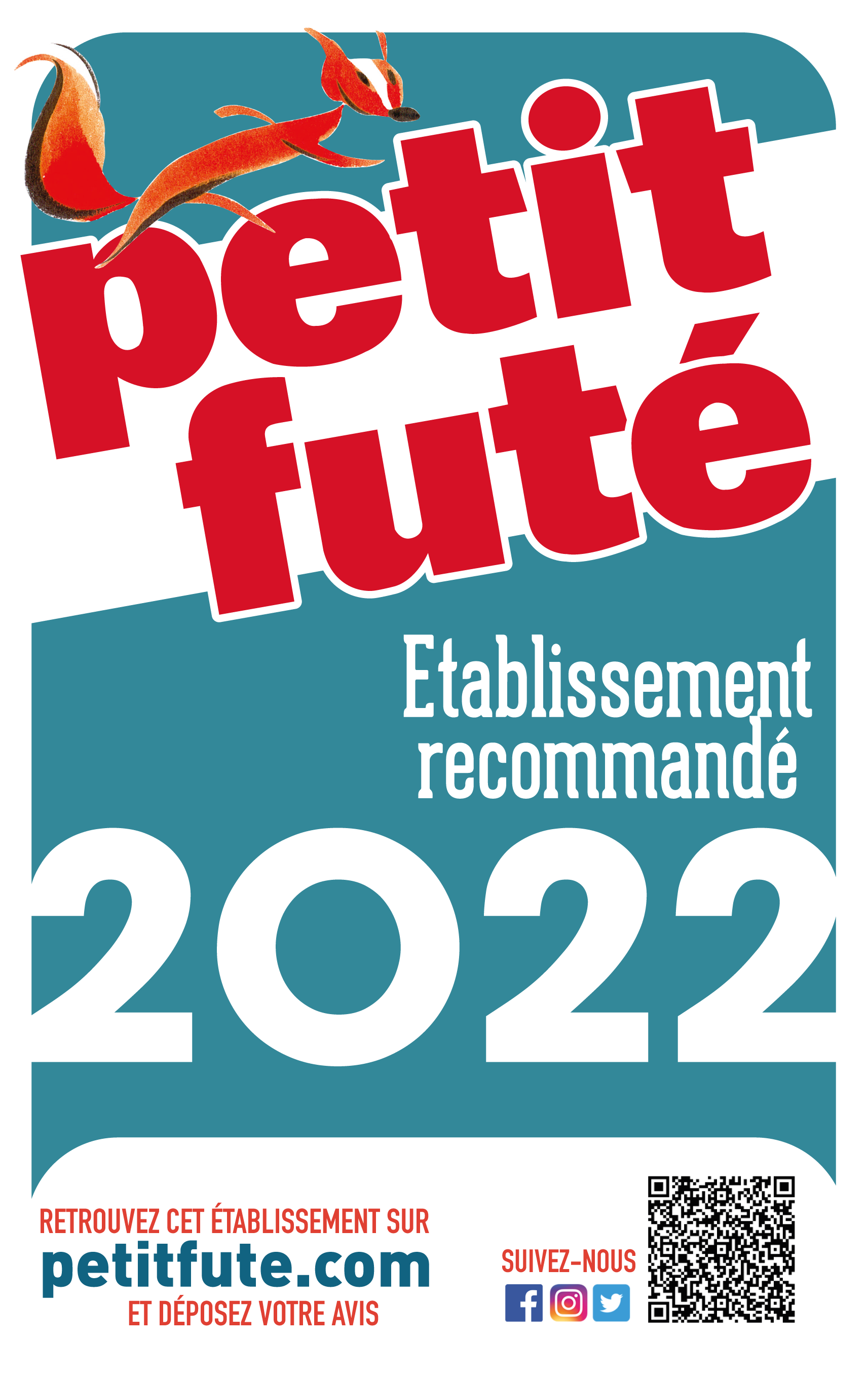plaque petit futé 2022
