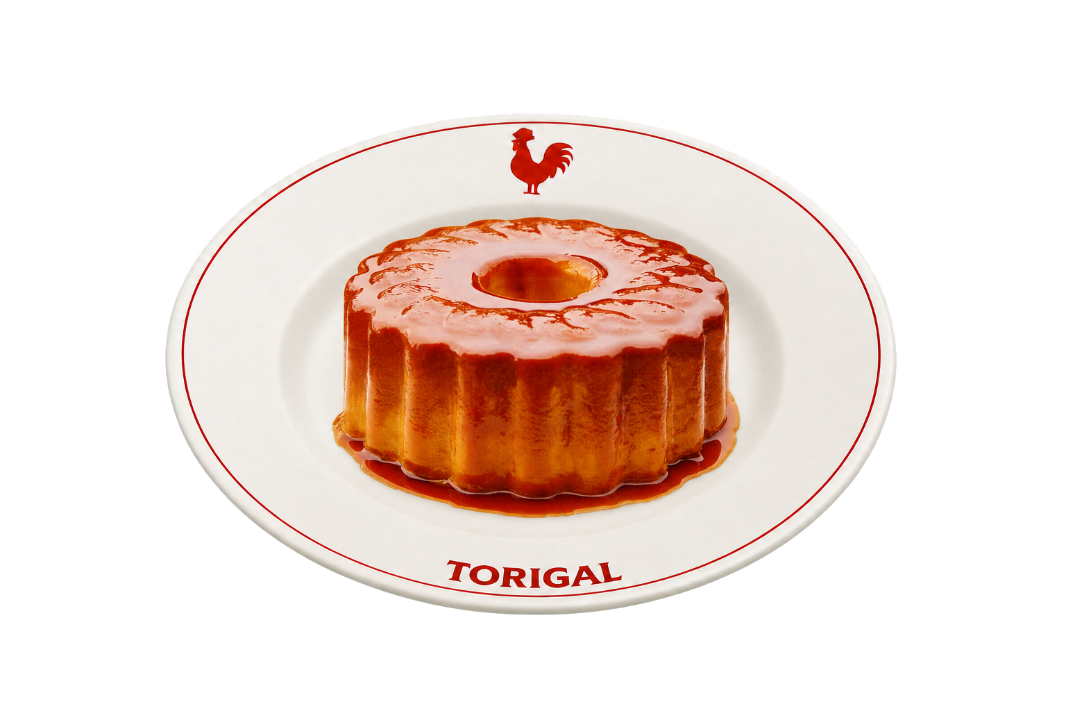 Flan au porto, 6 personnes