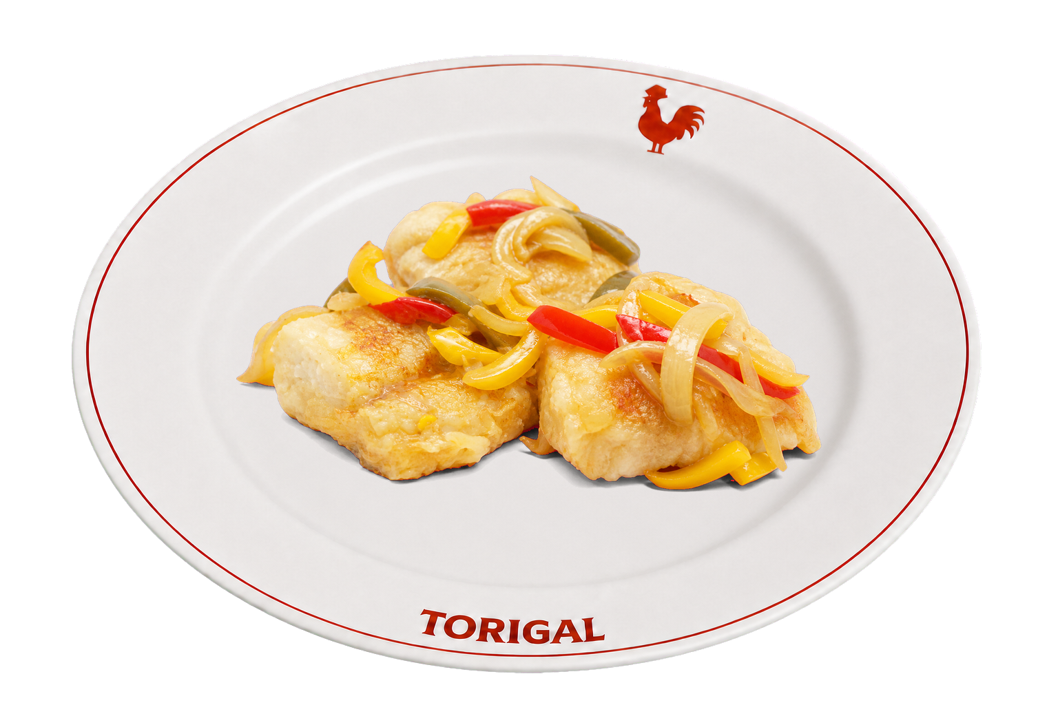 Morue aux poivrons