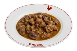 Gésiers sauce tomate