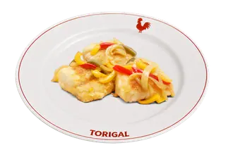 Morue aux poivrons
