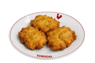 Pataniscas, galette de morue