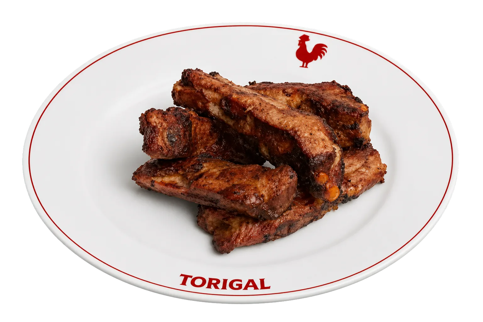Travers de porc mariné du Torigal